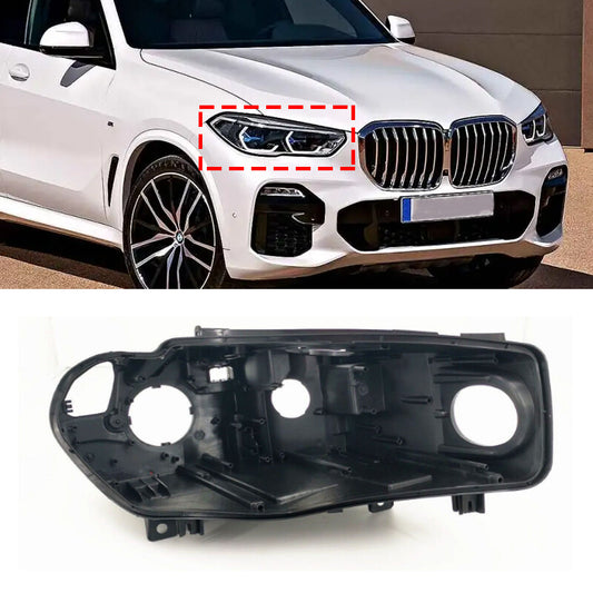 Right Front Headlight Base Housing Replacement For 2014 2015-2018 for BMW X5 F15 SUV