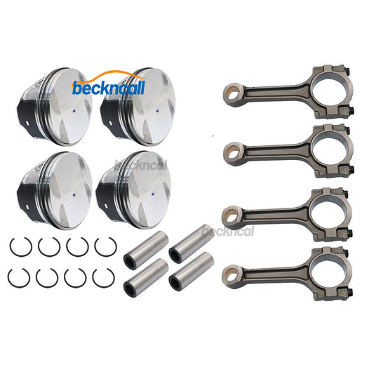 Pistons  Rings Connecting Rod Kit 12578324 for Buick for Chevrolet for GMC for Saturn 2.4L