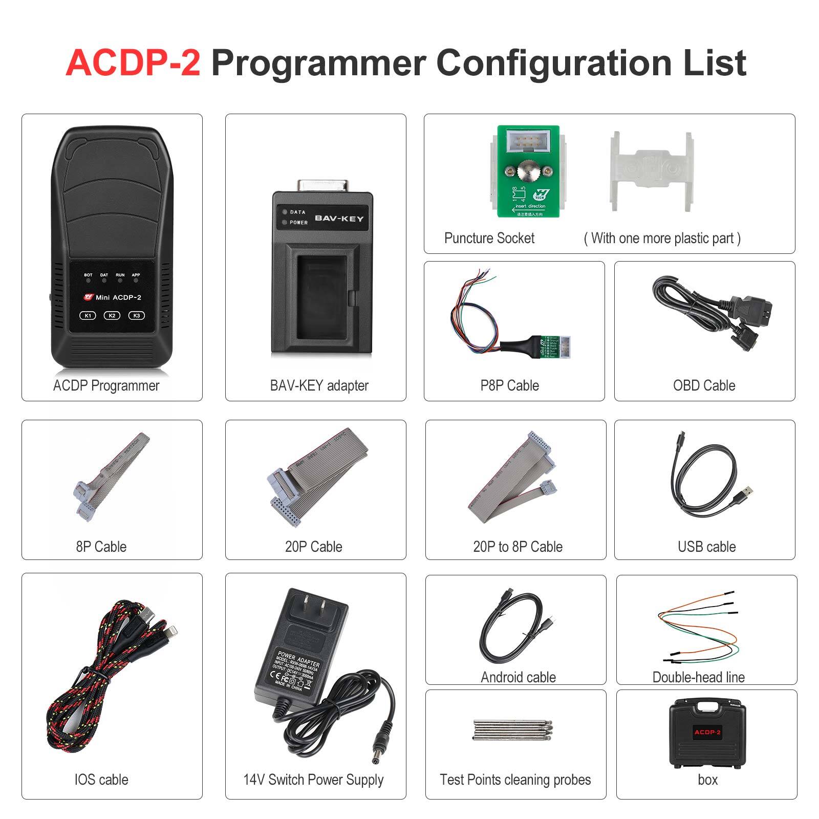 Yanhua for Mini ACDP Master with Module 9 for Land Rover Add Key  All Keys Lost