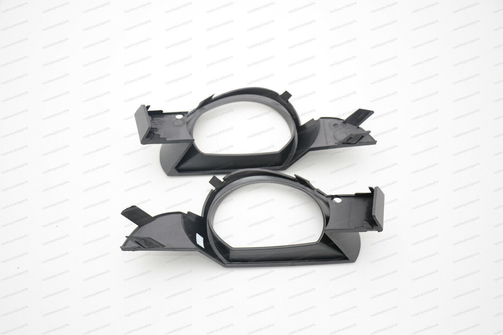 1Pair Front Bumper Fog Light Lamp Cover Bezel Trim Frame for Audi Q7 2006-2009