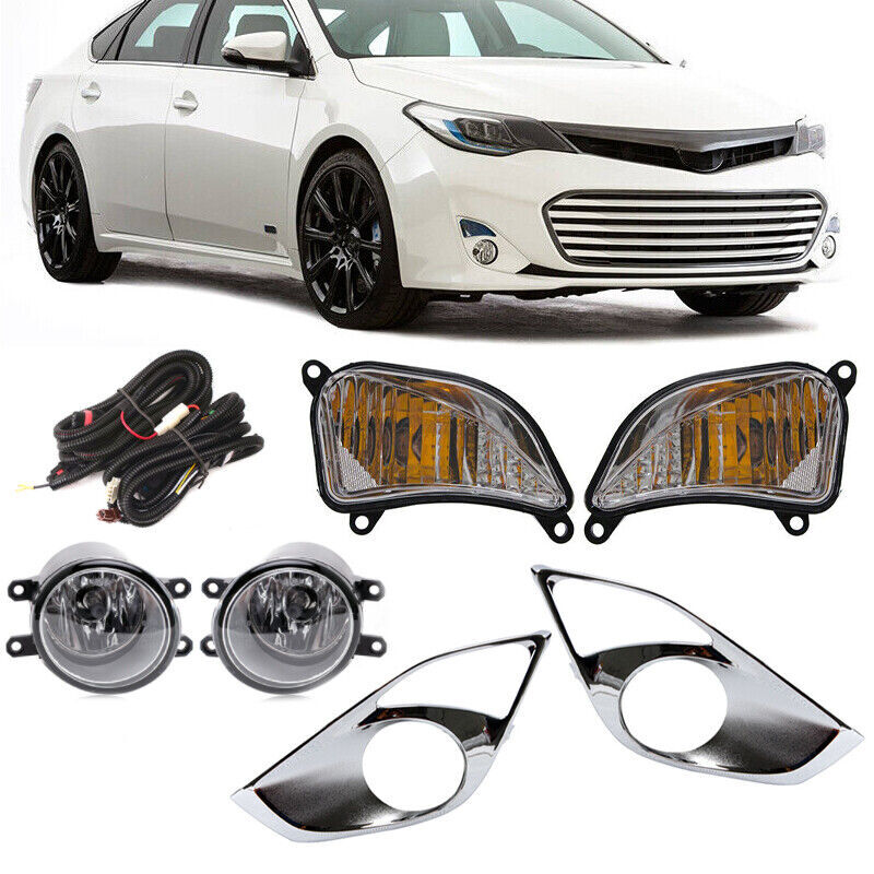 for Toyota for Avalon 2013 - 2015: Front fog lights + turn signals + light covers