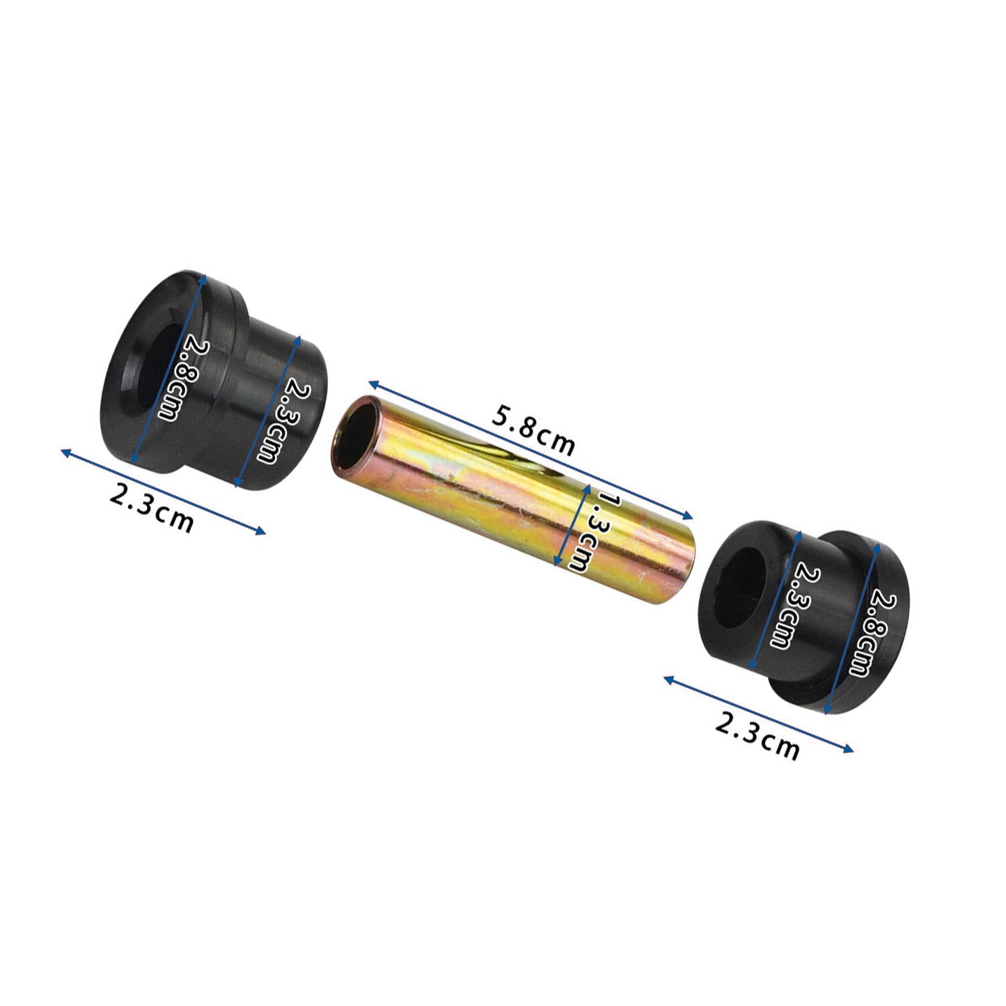 Club Car for DS Bushings Kit for Front Rear Leaf Spring  Upper A Arm Suspension NEW