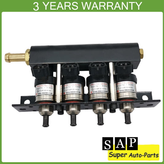 4PCS Gas LPG/CNG Fuel Injectors 110R-004686 For HANA H2001 for Honda for Civic 2003 1.4L