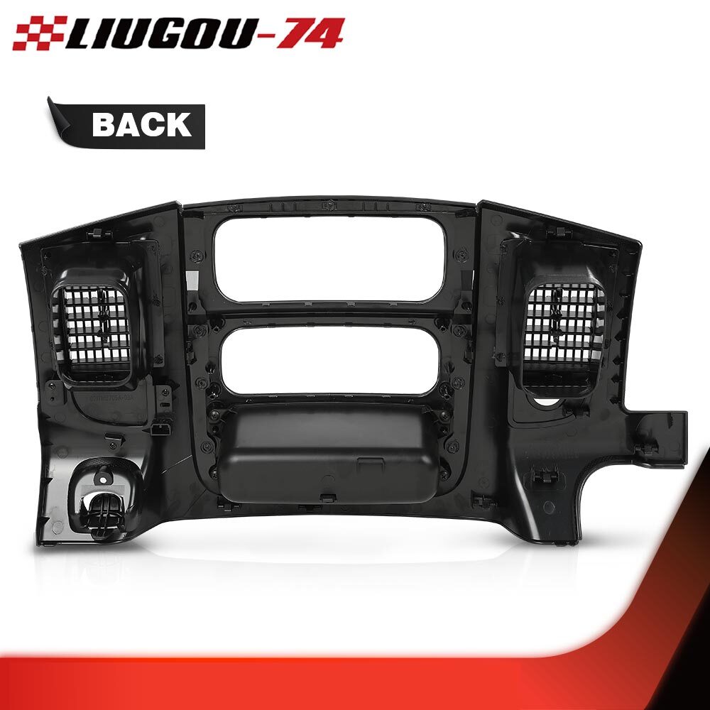 Suitable for 2002-2005 for Dodge for Ram 1500 2500 3500 Dash radio bezel AC vent panel trim