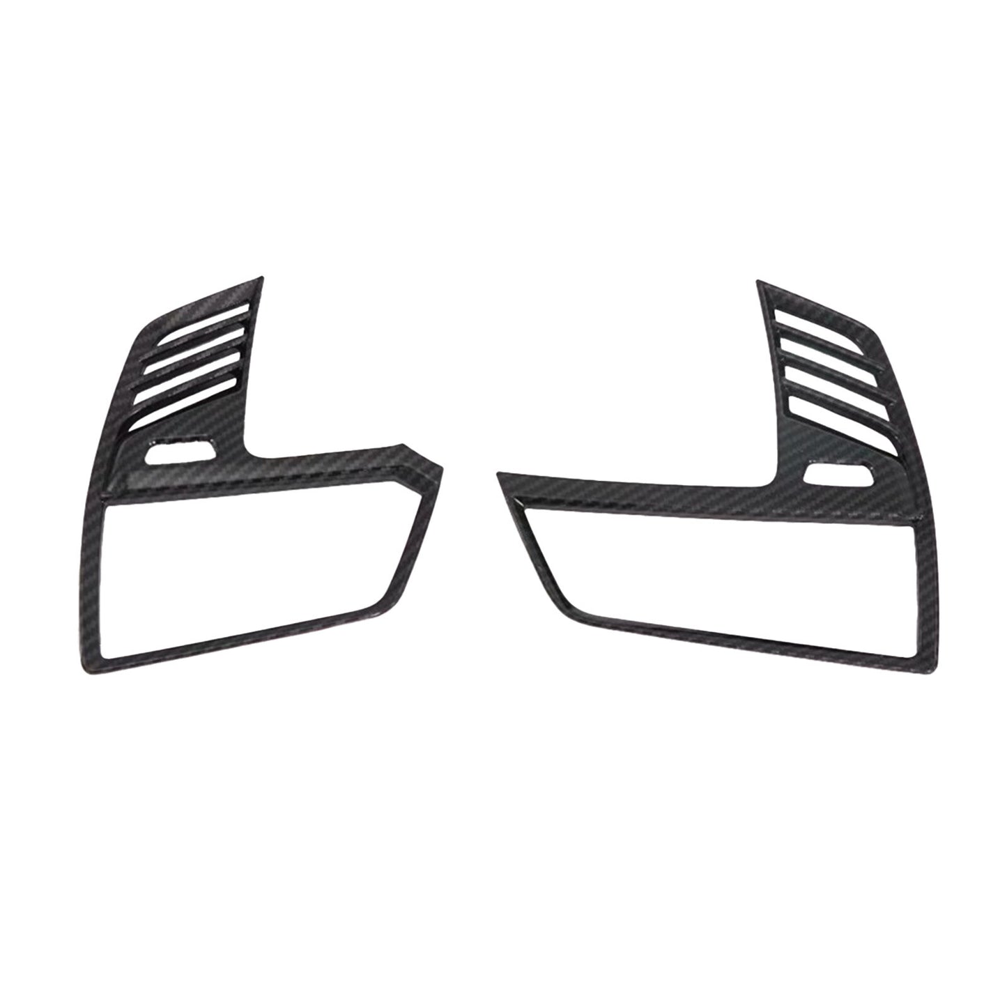 for BMW X5 G05 19-22 Front Dashboard Air Vent Outlet Cover Trim Carbon Fiber