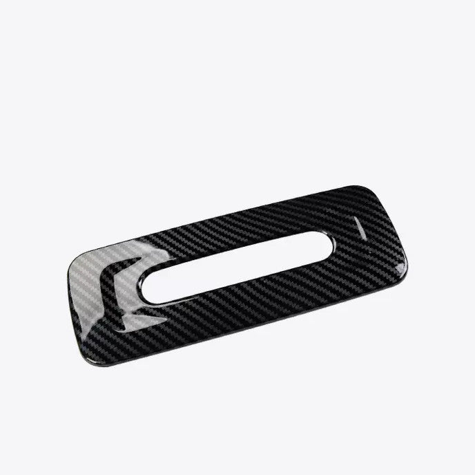 1P for Toyota Tundra 22-24 Carbon Fiber Style Back Reading Light Lamp Cover Trim