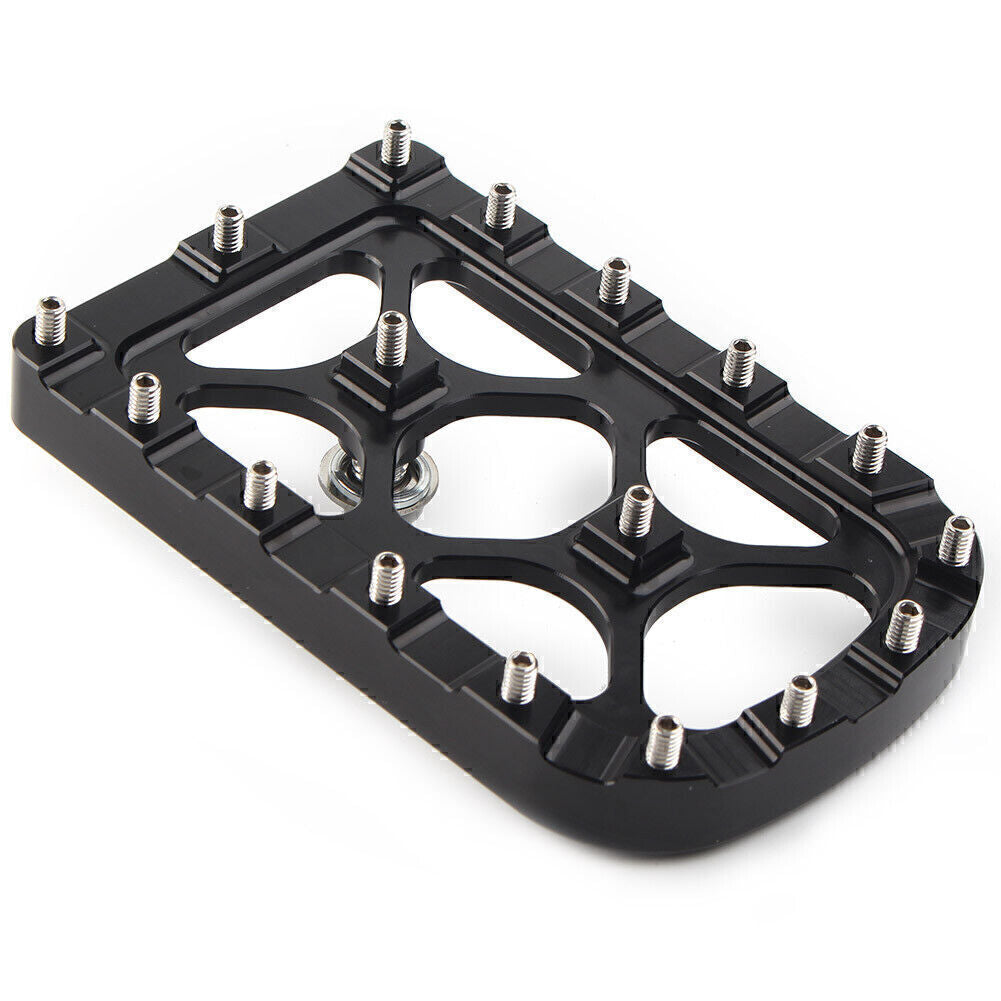 CNC MX Style Brake Pedal Large Pad Cover for Harley Touring Road King Softail