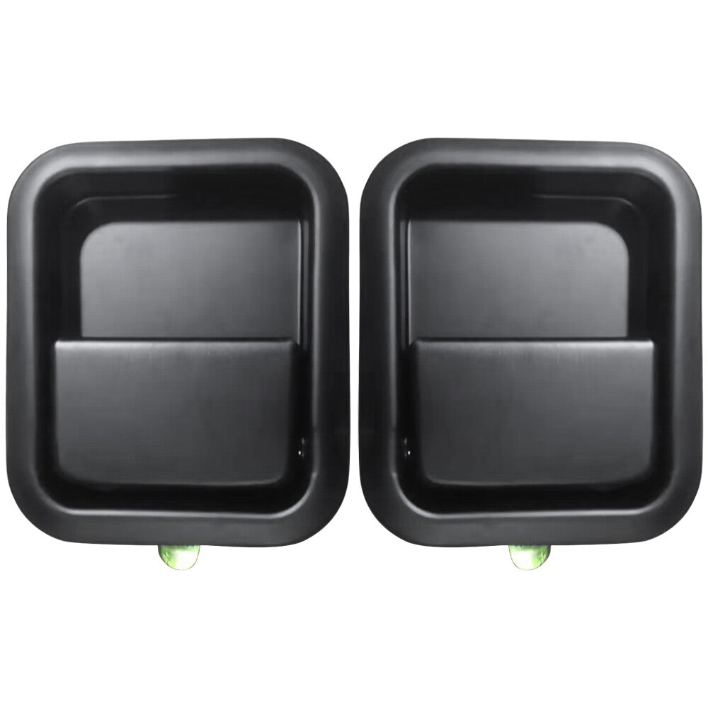 Fits for Wrangler YJ TJ 2x Front Left Right Outside Inside Door Handles