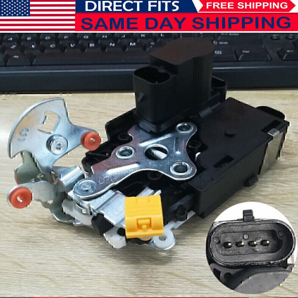 Door Lock Actuator, Integrated Latch LH Driver Side Front 15110643 Fit for Chevy for GMC