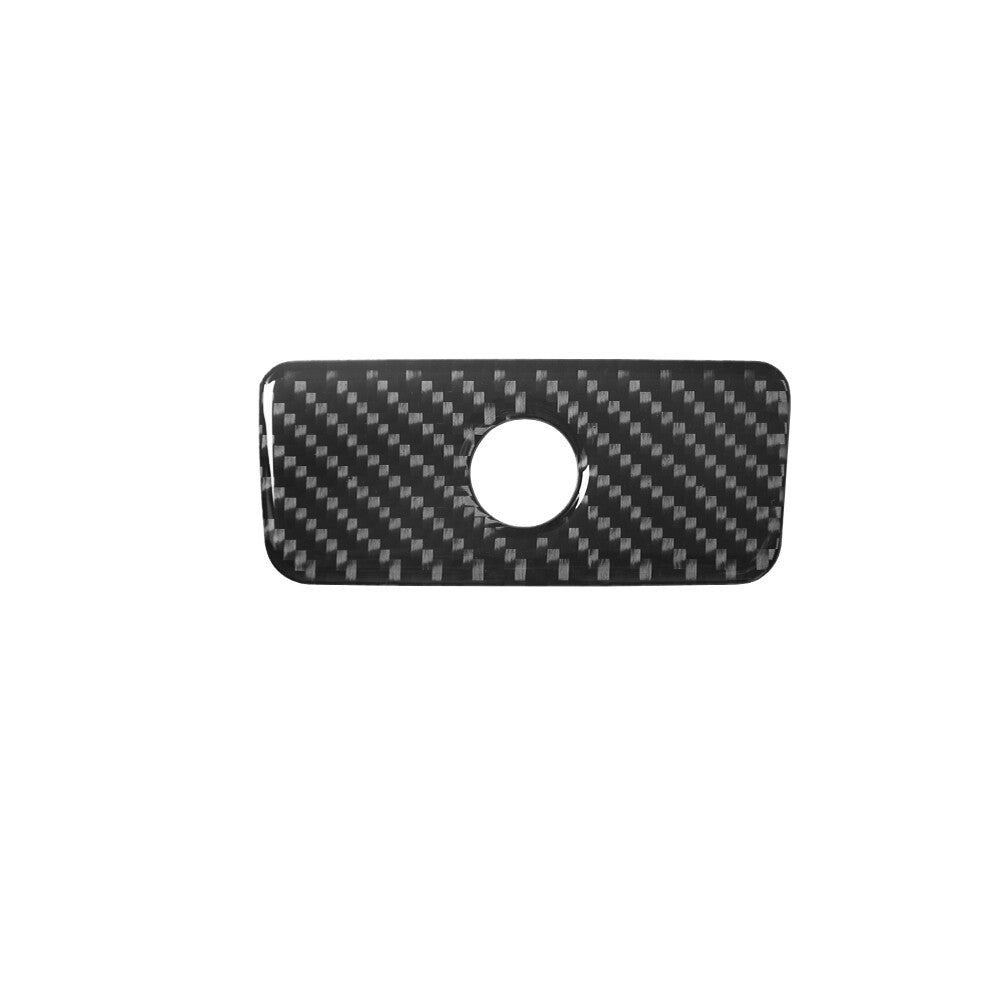 Carbon Fiber Glove Box Latch Handle Cover Trim for Dodge Durango 2014-2020