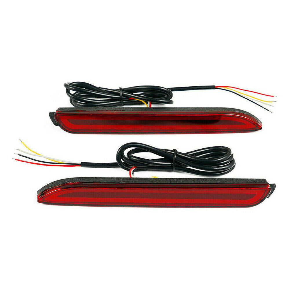 for Toyota RAV4 2x LED Rear Bumper Light Reflector Driving Fog Brake Stop Lamp