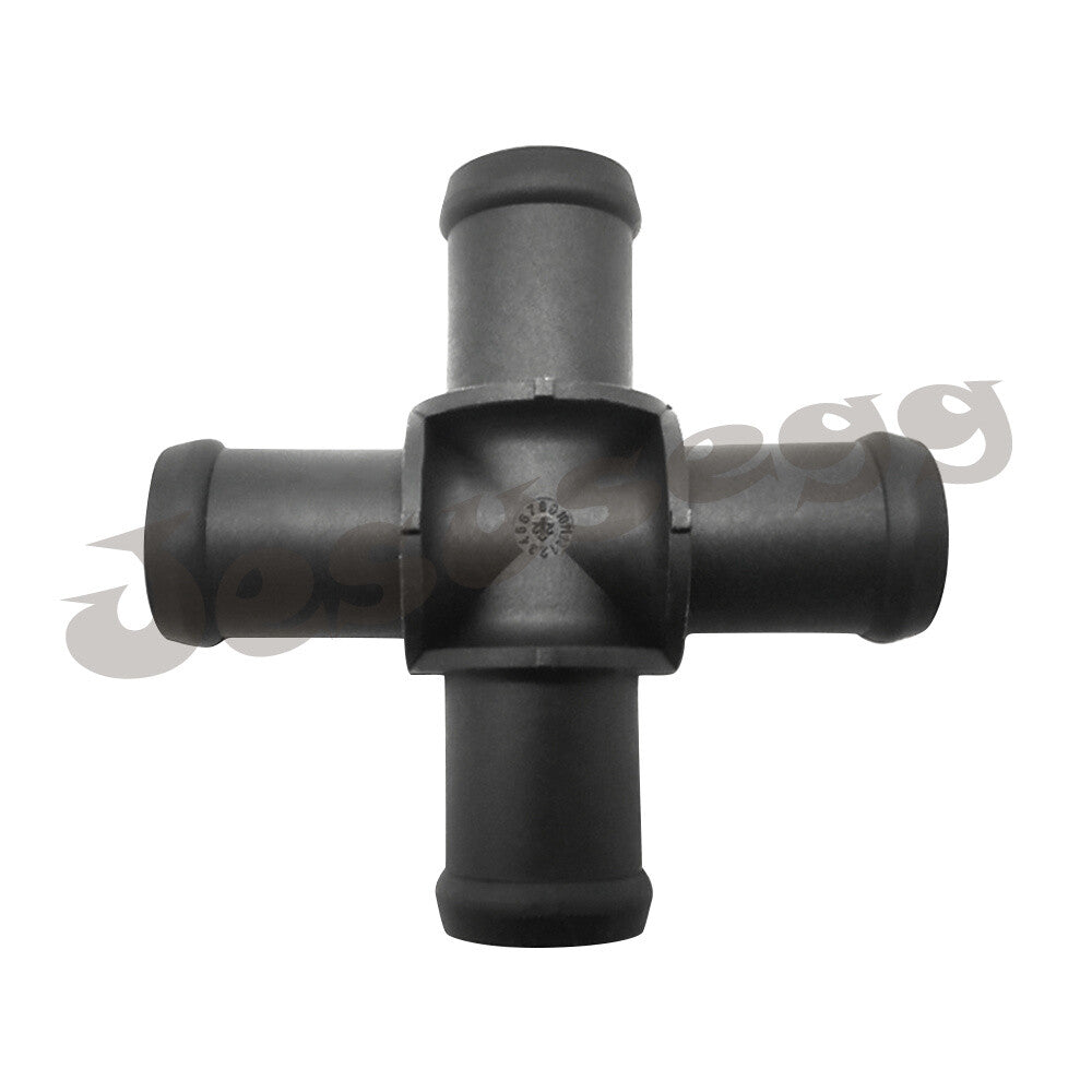Fits for Mini Cooper R52 R53 4-Way Engine Coolant Pipe Adapter Connector 17127518613