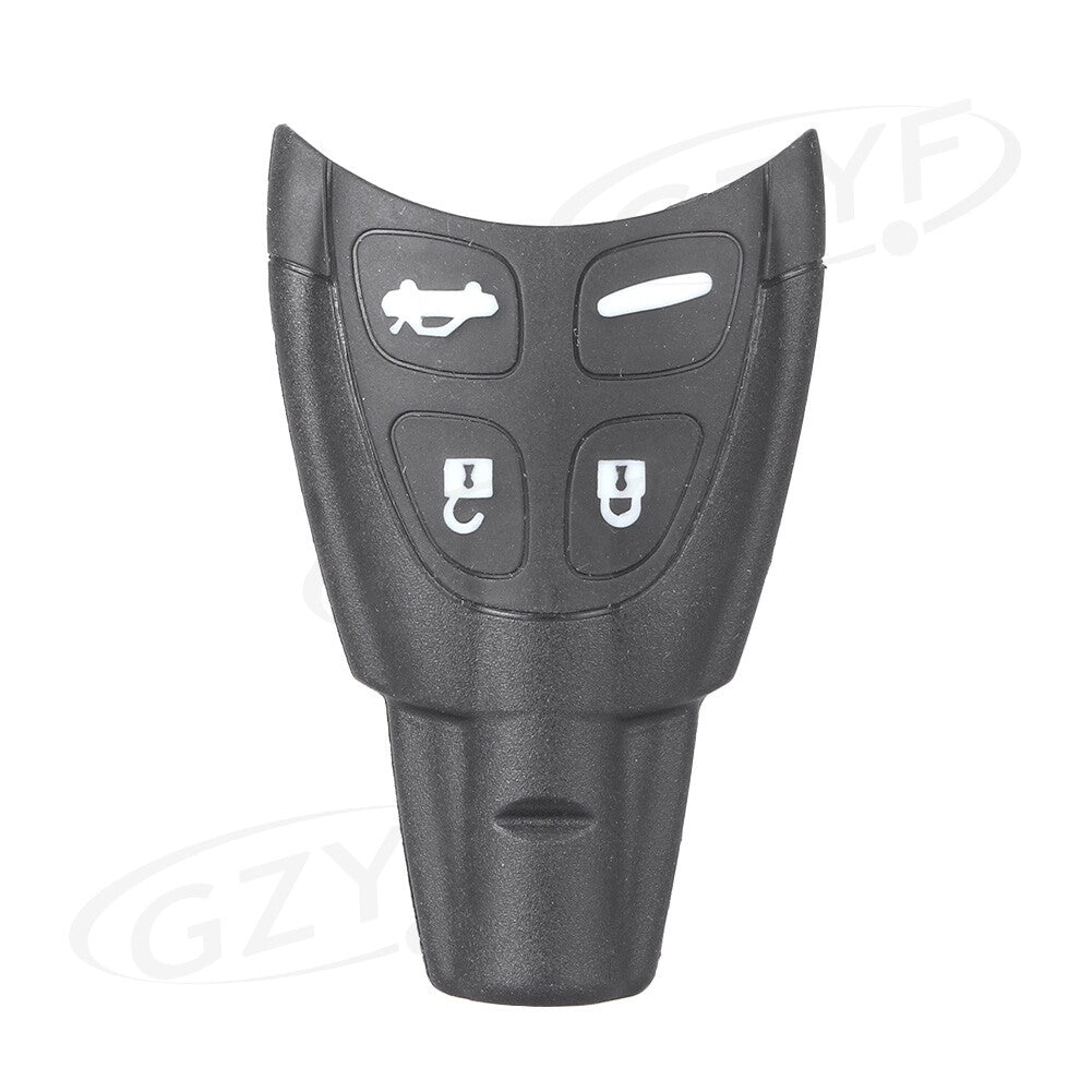 4 Buttons Remote Key Fob Shell Cover Case Keyless for Saab 9-3 Sport Sedan 03-11