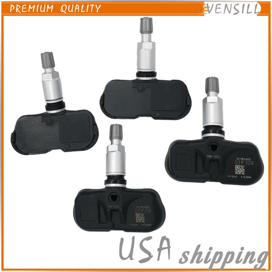 4 Pcs TPMS Tire Pressure Sensor 42607-33021 for Lexus CT200H ES300H for Toyota 06-14