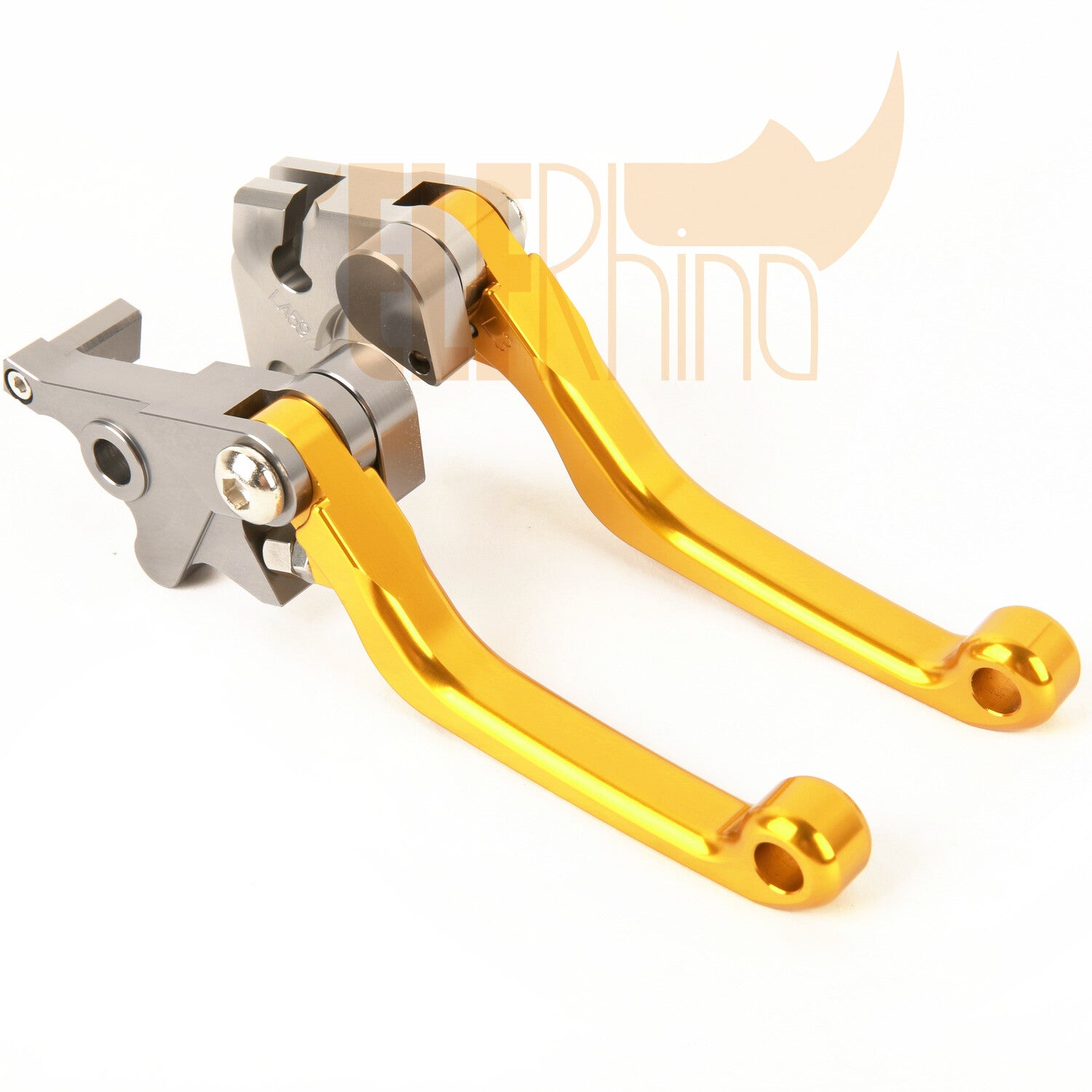 for Suzuki RM125/RM250 1989-1991 CNC Pivot Clutch Brake Levers Set 1990