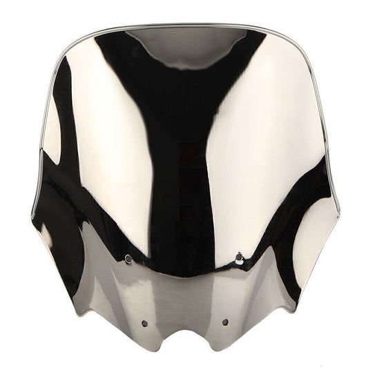 Front Windshield Wind screen Windscreens for Honda NC700S/NC750S 2010 -14 Silver