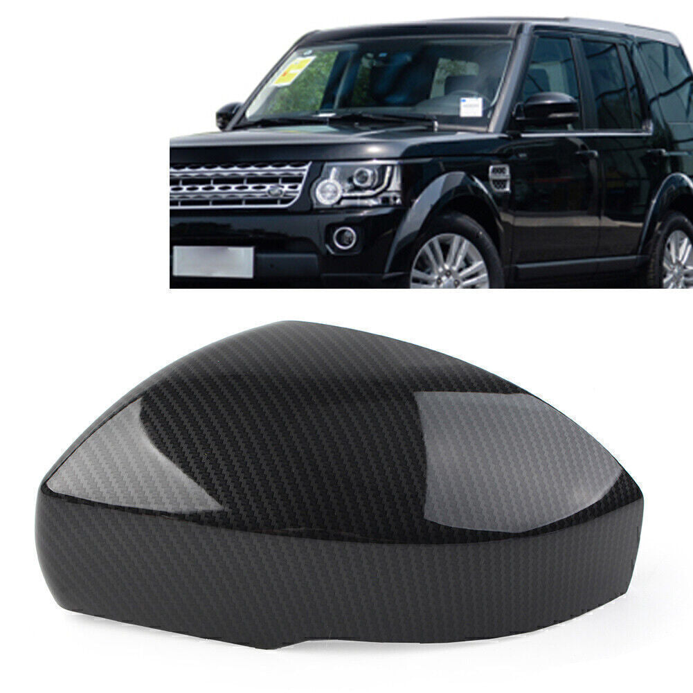 Carbon Look Left Side Mirror Cover Cap for Range Rover L405 for Land Rover LR4 LR5