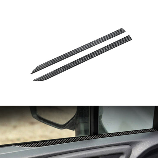 Car Door Decor Trim Interior Carbon Fiber Sticker for Subaru Forester 2013-2018