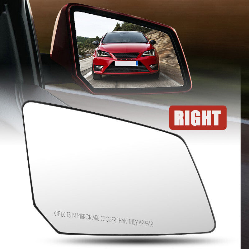 Exterior Mirror Glass w/Backing Plate RH Right Side for Acadia Outlook Traverse