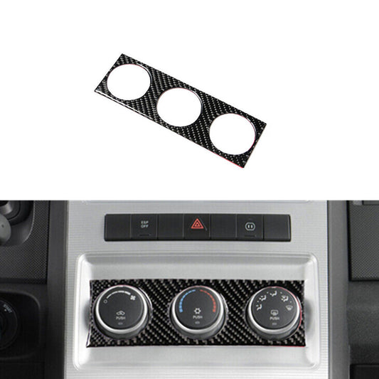 Carbon Fiber Central A/C Button Cover Trim for Dodge Journey 2009-2010 SXT SE