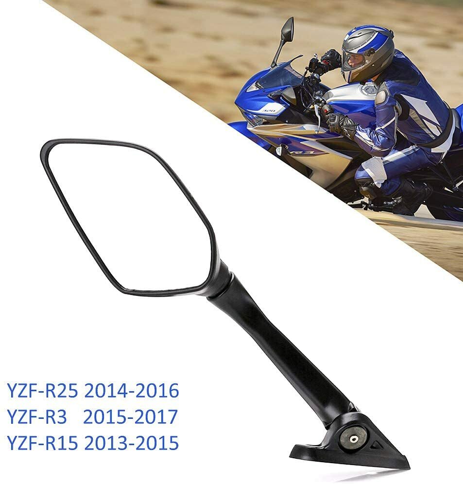 Motorcycle Rear View Side Mirrors for YAMAHA YZF R25 YZF R3 YZFR3 2014-2018