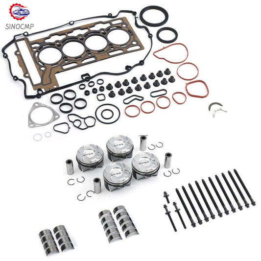 Engine Overhaul Rebuild Kit For 11-16 for Mini Cooper Clubman R55 R56 N12 N16 1.6L