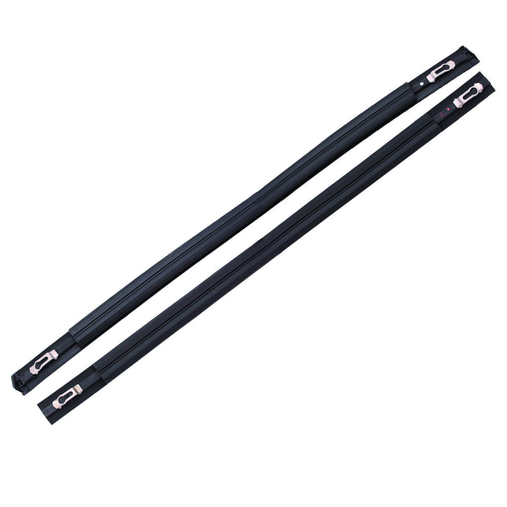 A pair of new black roof trim molding kits for 2012-2015 for Honda for Civic Sedan 4-Door