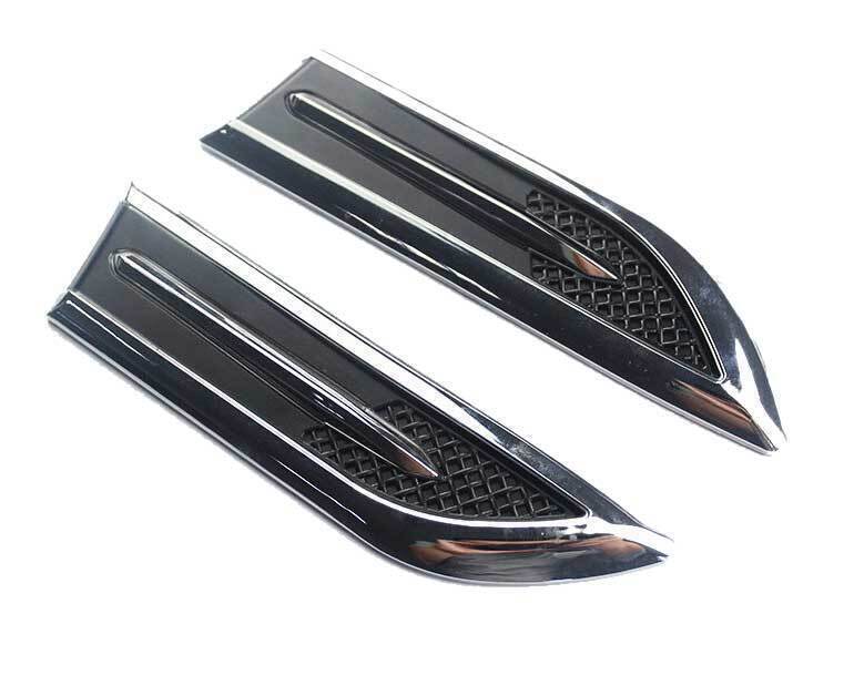 for Chevrolet Malibu 2016-2021 Body Fender Side Air Outlet Cover Trim Chrome 2X