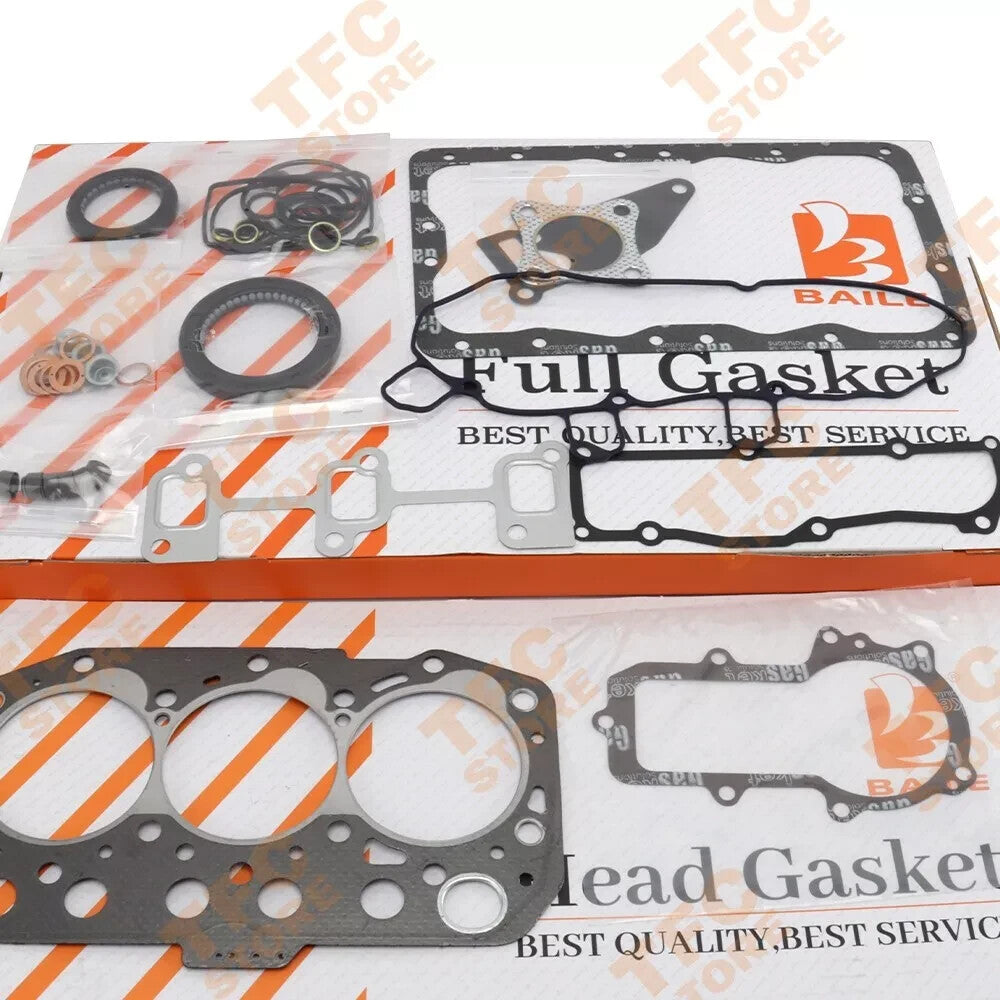 Overhaul Rebuild Kit For Yanmar 3TNM74 Engine Piston Ring Full Gasket Kit??