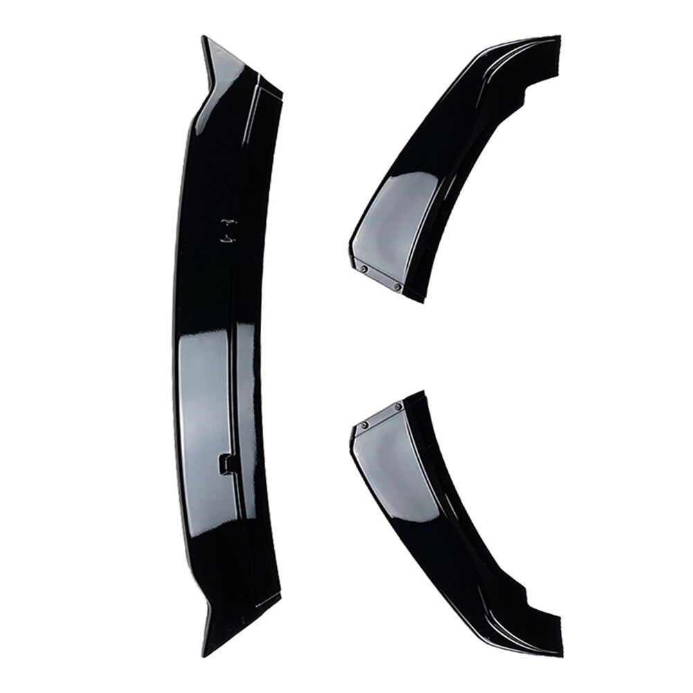 Front Bumper Lip Chin Spoiler Splitter for BMW 1 Series F20 F21 116i 118i Black