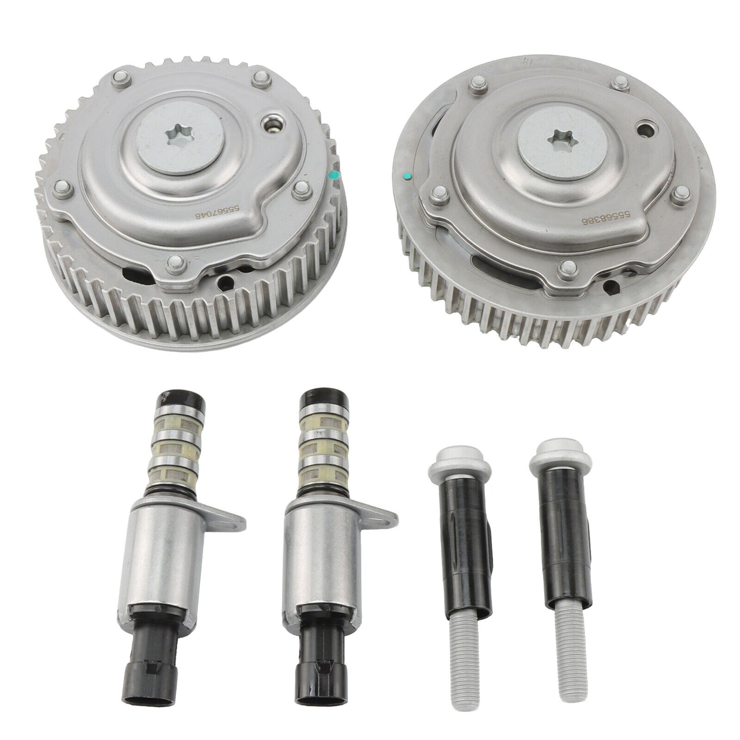 2pc for Vauxhall Astra 1.8 1.6 2004-2012 Intake Exhaust Camshaft Adjusters