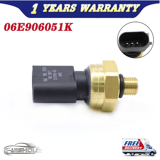 New Fuel Pressure Sensor 06E906051K for VW for Audi for A4 for A6 Quattro for Volkswagen for Jetta