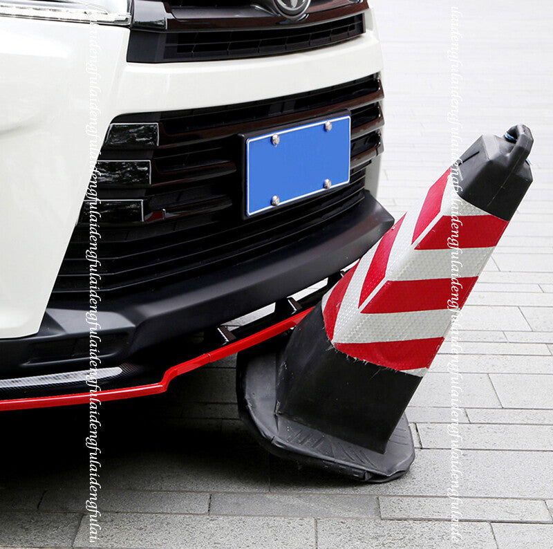 Red Front Bumper Lip Spoiler Lower Splitter Trim for Toyota Highlander 2017-2019