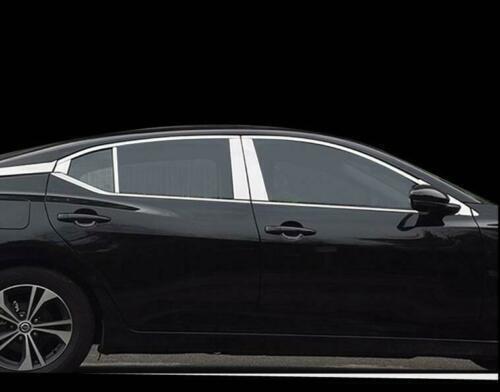 Chrome Steel Car Window Molding Strip Trim for Nissan Sentra 2020 2021 2022 2023
