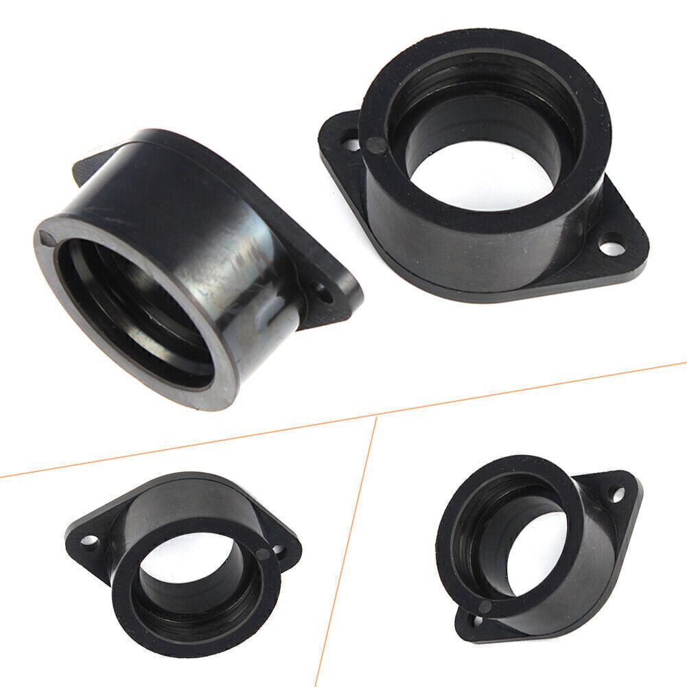 Carburetor Insulator Intake Boot Set for Kawasaki 80-83 KZ440 16065-1027 2PCs