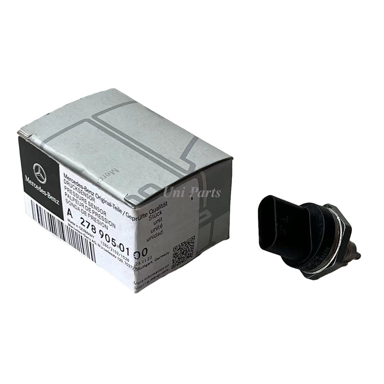 Equipment Manufacturer Fuel Pressure Sensor 2781530728 for Mercedes C300, E400, G550, S550, GL550