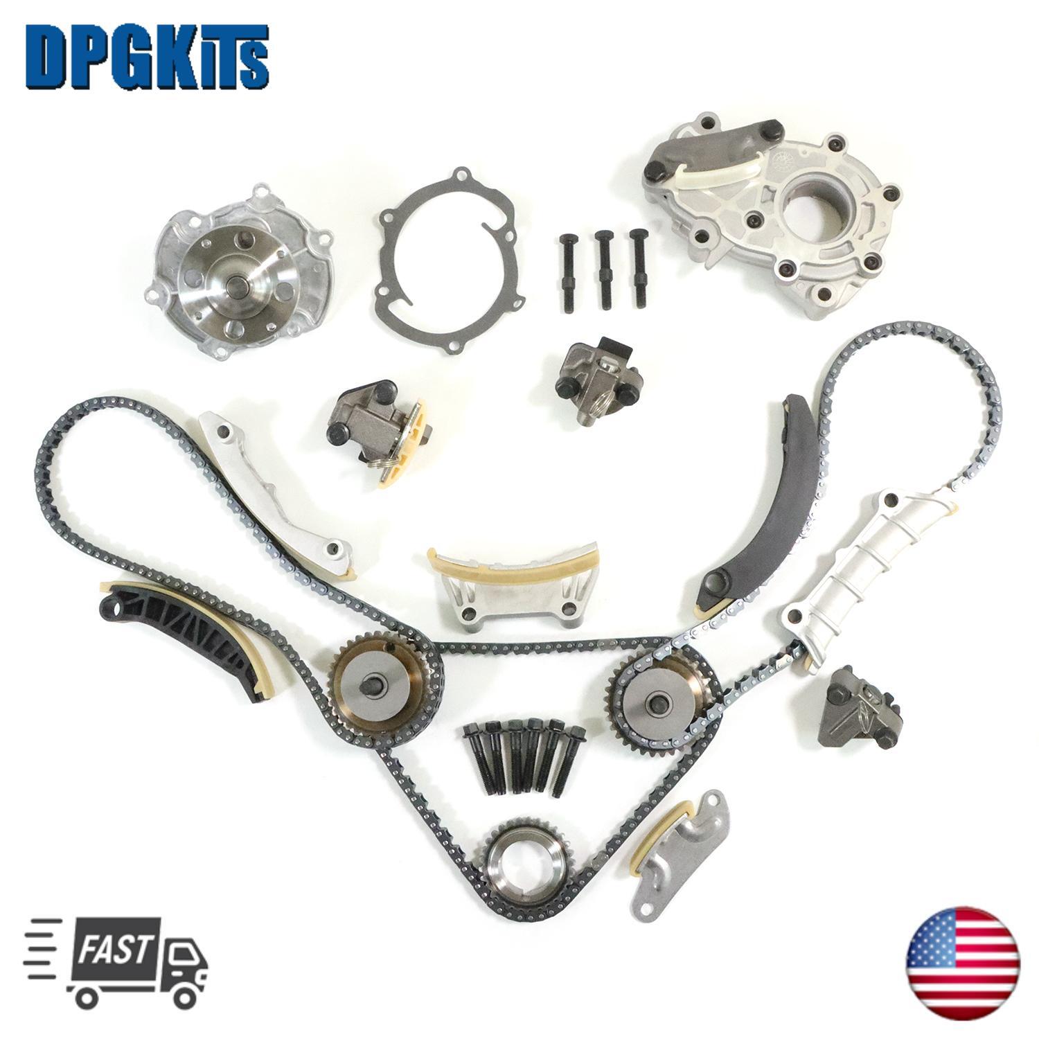 For 2007-15 for Cadillac for Pontiac for Saab for Suzuki 3.6L 3.0L DOHC Timing Water  Oil Pump