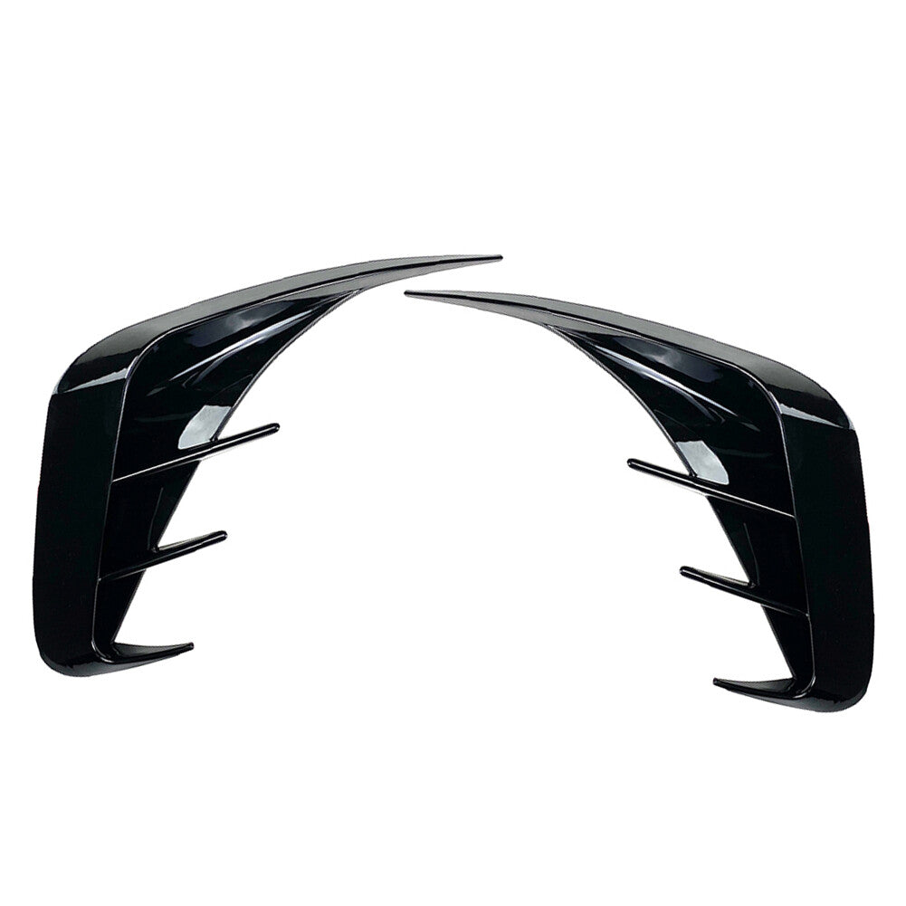 Rear Bumper Canards Lip Splitter Fins Fit for BMW 3-Series G20 M-Sport M340i