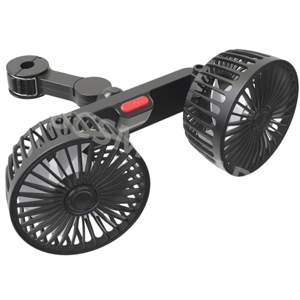 Car for Seat Air Cooling Fan Cooler 360¡ã Rotatable 3 Speed Adjustable USB Electric