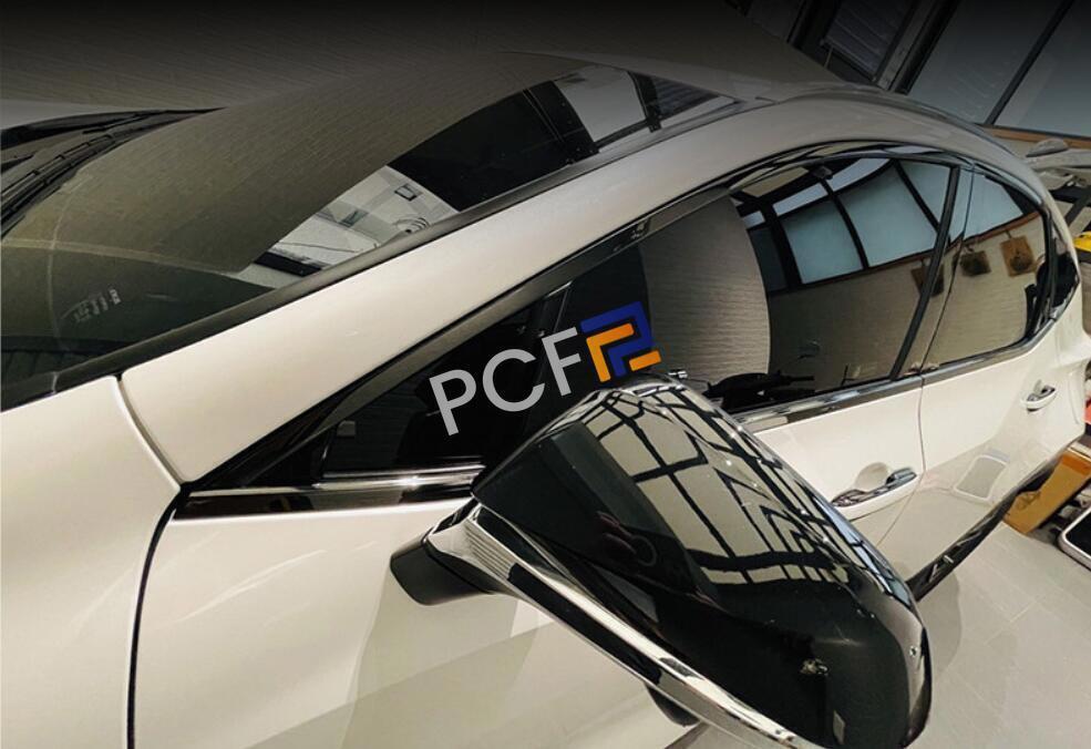 Black Window Frame Molding Strip Cover Decor For 2022-2024 for Lexus NX 250 350 350H