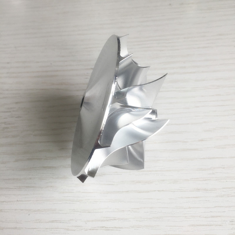 RHF55 6+6 Blade 52.56/68.00 mm High-Performance Turbine Billet Compressor Wheel