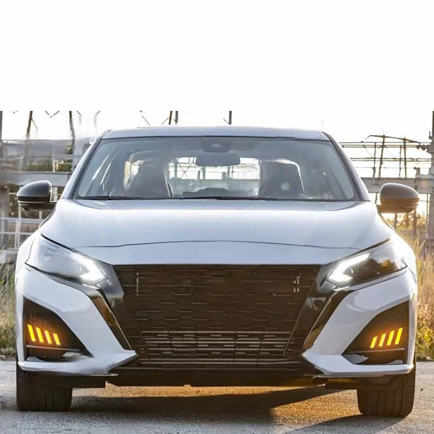 2pcs LED Fog Light Daytime Running Lamp Tricolor LH RH For 2023-25 for Nissan Altima