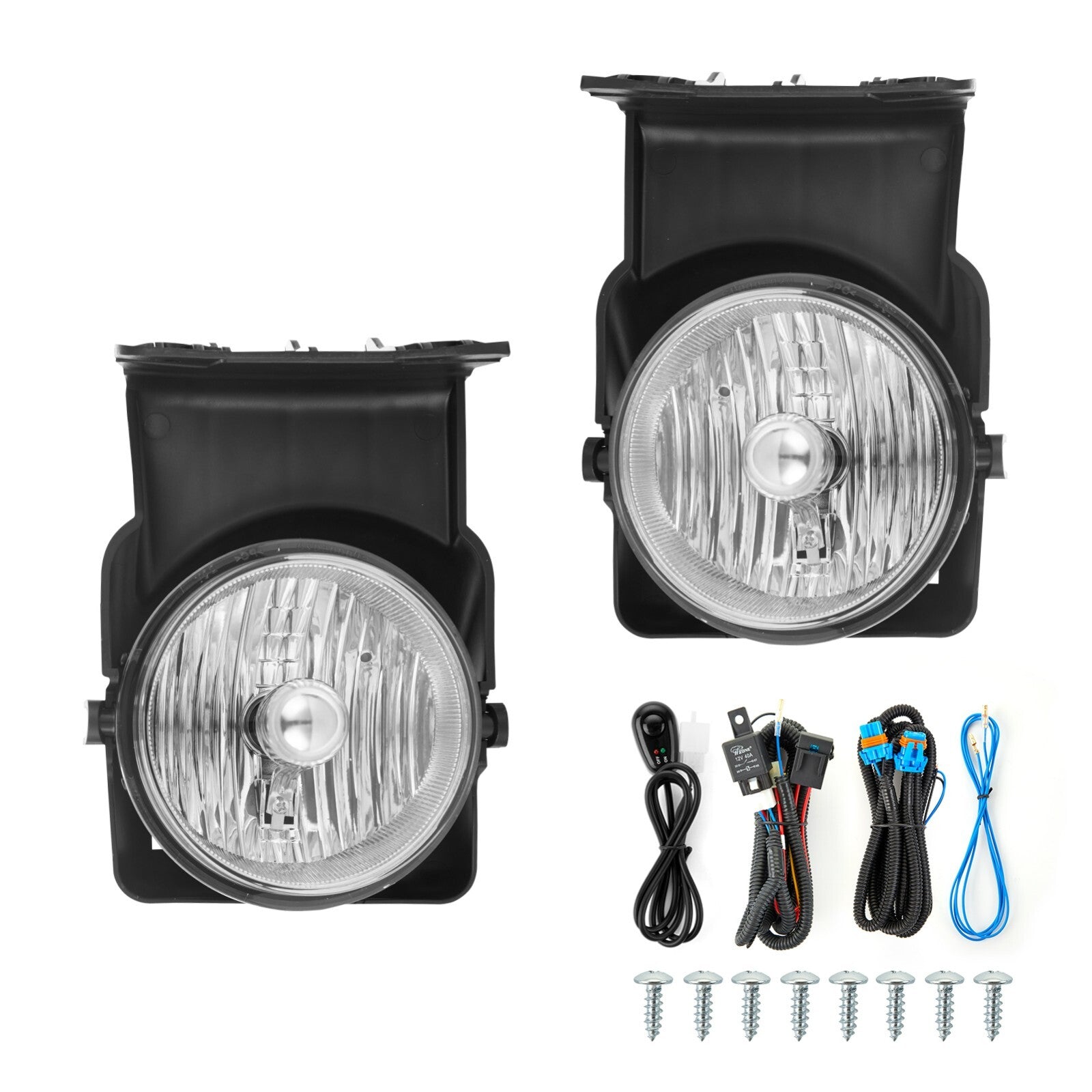 Suitable for 03-06 GMI for SIERRA 1500/2500/3500 clear lens OE BUMPER DRIVING FOG lamp
