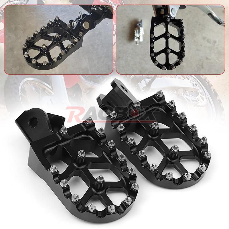 Sur Ron Foot Pegs Surron Pedal Aluminum For Dirt Bike Light Bee Surron S/X Black