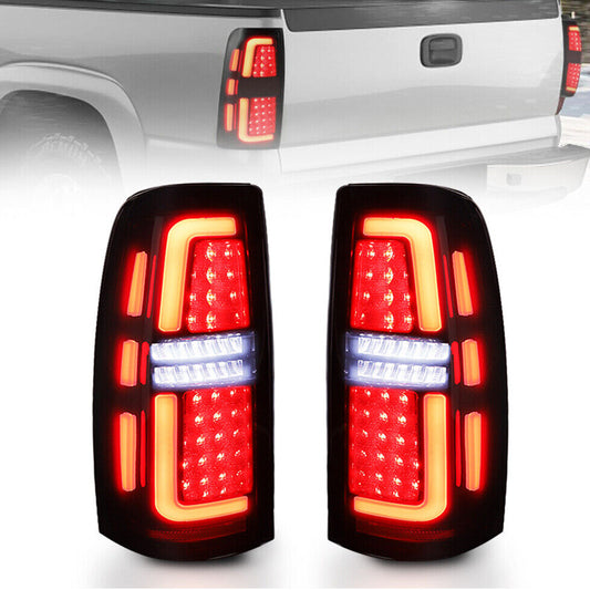 A pair of LED taillights are suitable for the 99-06 for Chevrolet Silverado and the 99-02 for GMC for Sierra 1500, 2500, and 3500 models.