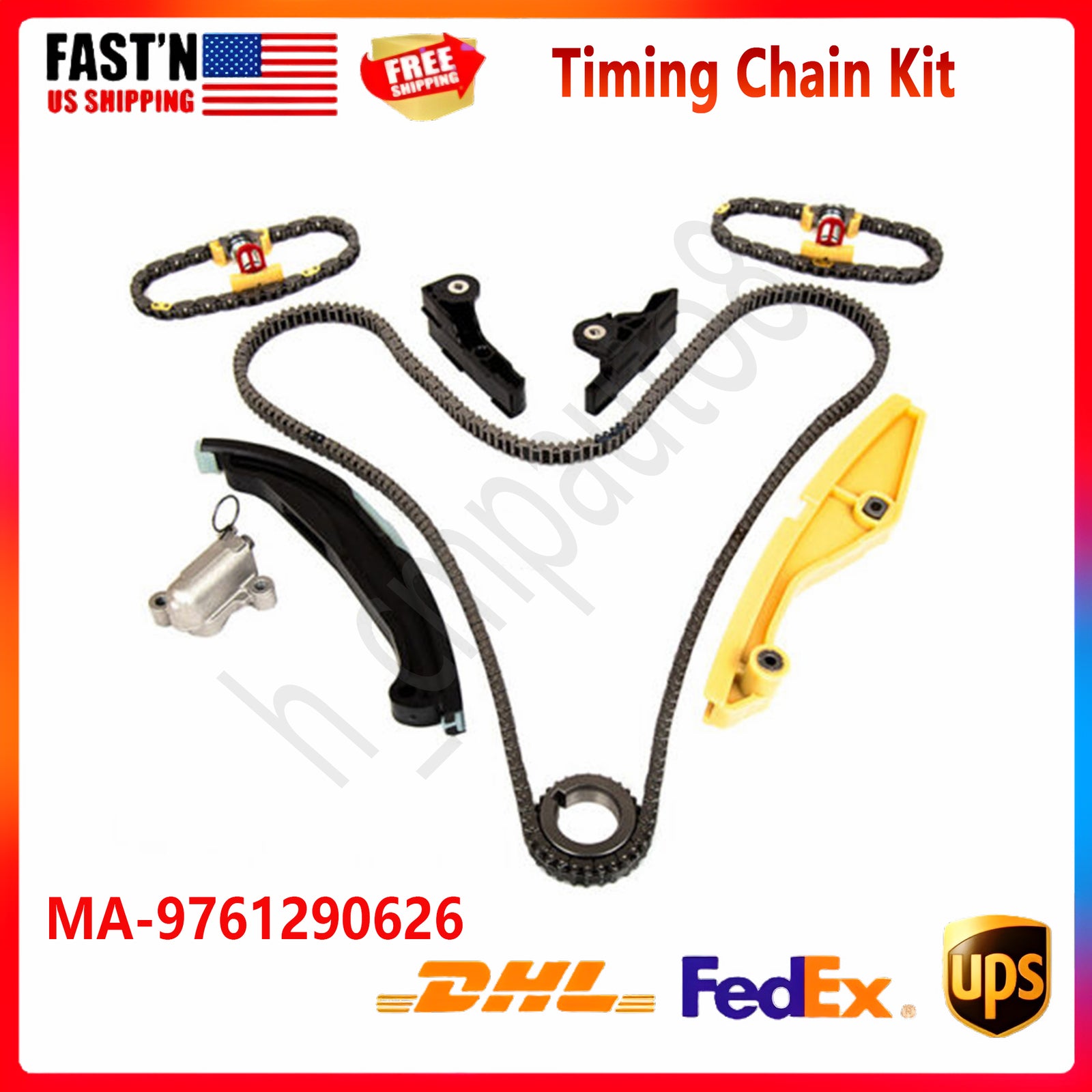Timing Chain Kit for Ford Edge Eplorer F150 Flex Mutang Taurus Transit 3.5 3.7L