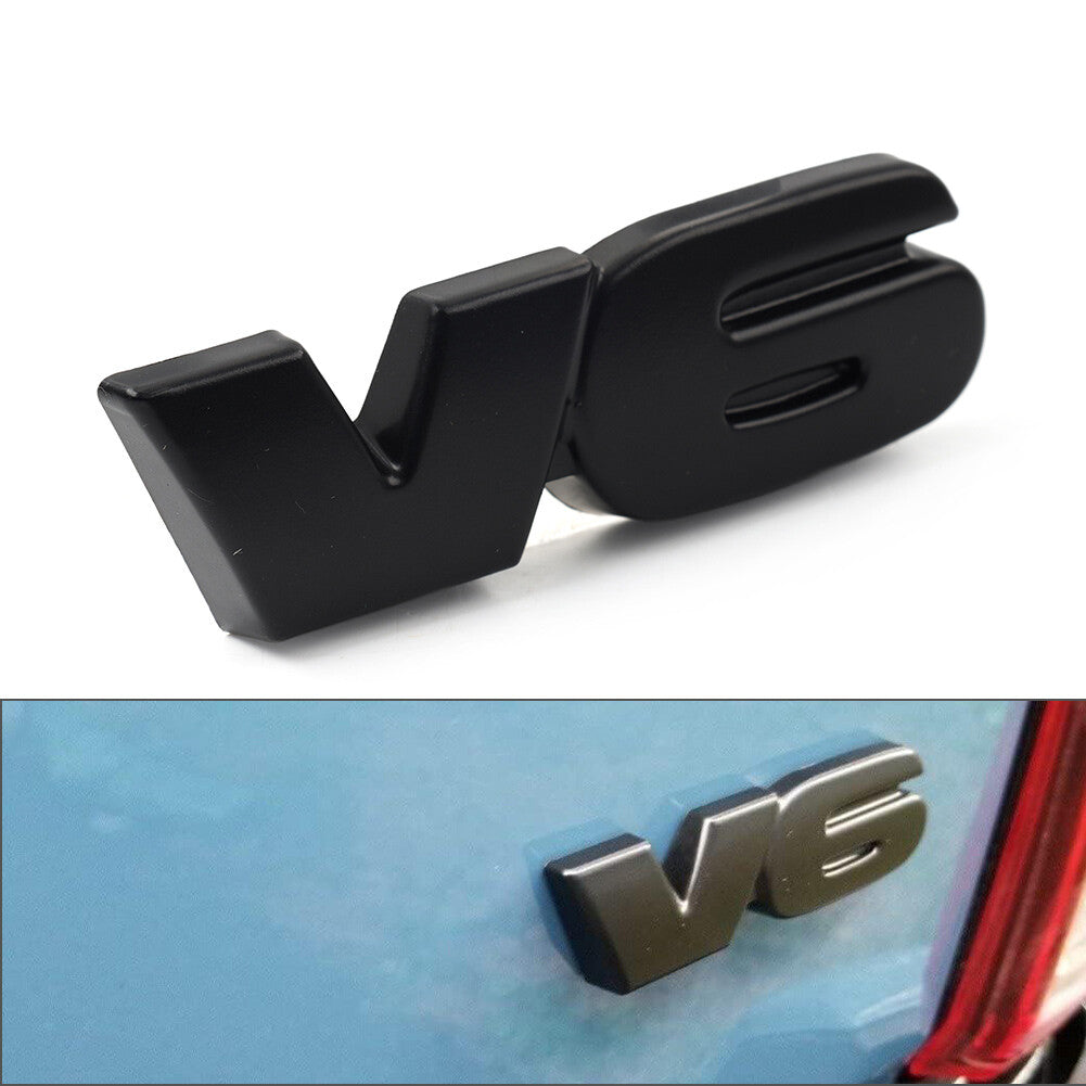 V6 3D Tailgate Emblem Badge Overlays for Toyota Tacoma 4Runner Tundra
