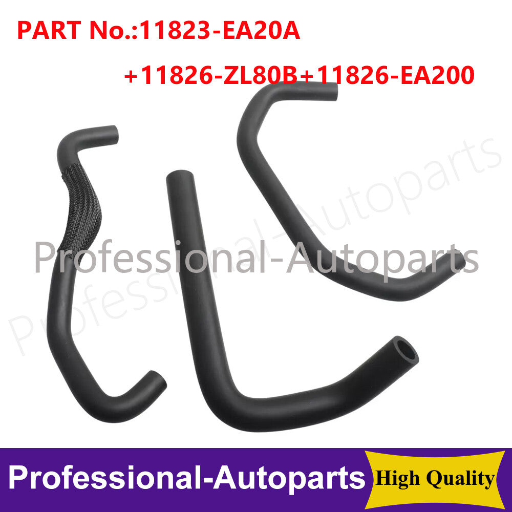 3-piece vent hose set suitable for Nissan Frontier Pathfinder NV Xterra 4.0L