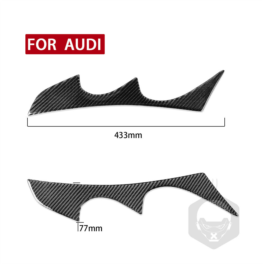 Carbon Fiber Front Headlight Eyelids Eyebrow Cover Fit for Audi TT MK1 1998-2006
