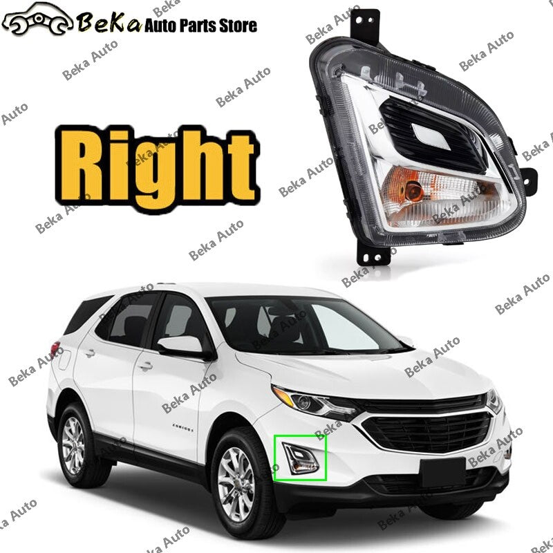 Applicable to 2018-2021 for Chevrolet Equinox right front bumper turn signal light with fog light